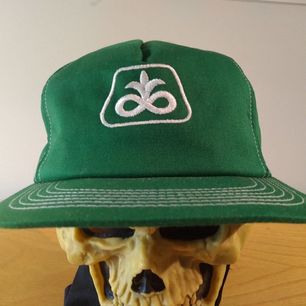Vintage K Products Pioneer Seeds Patch Trucker Hat